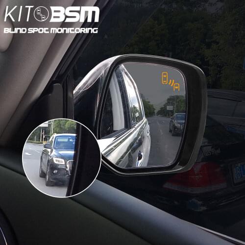 Kitbsm 24GHZ microwave sensor blind spot mirror power headted function Radar-based Safety Systems detection for Infiniti QX50