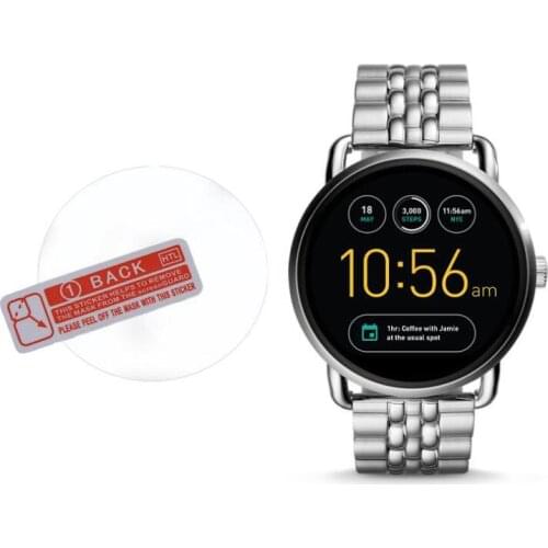 Tempered Glass Protective Film Ultra Clear Guard For Fossil Q Wander Gen 2 Generation Watch Smartwatch Screen Protector Cover