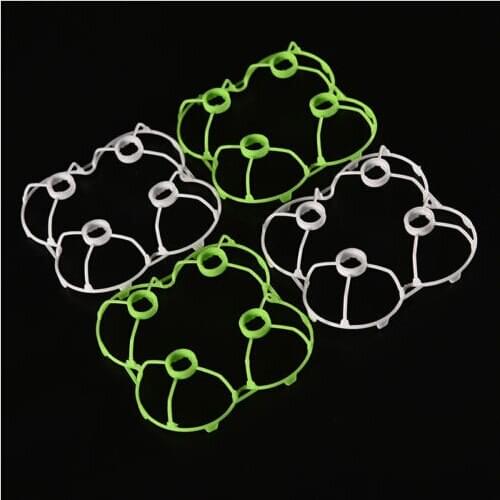 Cheerson cx-10 cx10 spare parts protection frame for cx 10 mini RC quadcopter helicopter propeller protector 1Pcs Green White