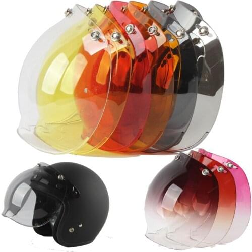 BEON official store motorcycle helmet lens three button bubble mirror invariable wind and sand wear-resistant