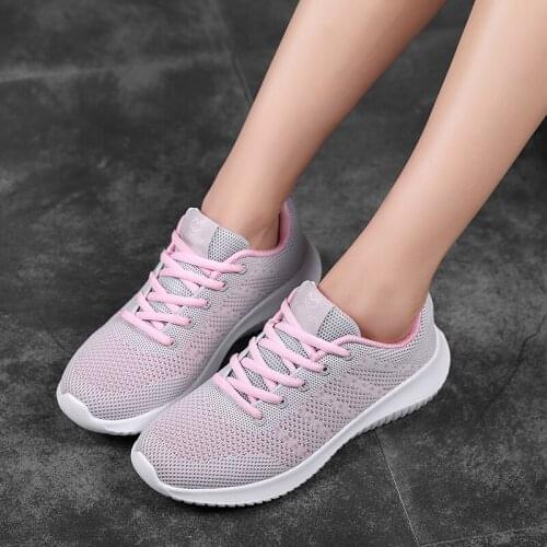 2021 Sneakers Women Flats Shoes High Quality Comfortable Outdoor Casual Shoes Woman Lace-up Basket Femme Walking Shoes
