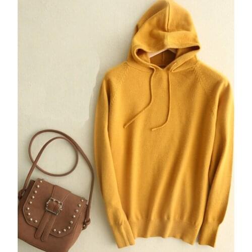 2019 new Korean loose hooded sweater women spring autumn winter hoodie women long sleeves jacket wool sweater women