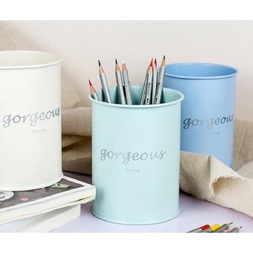 1Pcs No cover Gorgeous Can Baking Tool Kitchen Utensils Storage Bin Ice Bucket Thicken Iron Box Tank Multi-function Chopsticks
