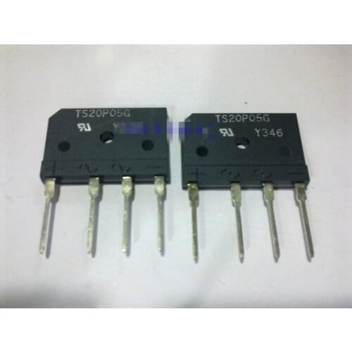 10PCS/LOT TS20P05G SIP-4 TS20P05 conductor rectifier bridge stack