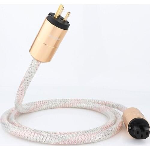 12 core Valhalla ODIN power line HIFI POWER CABLE 7N OFC Power Cord with US Plug Amplifier CD, Decoder, Power Wire