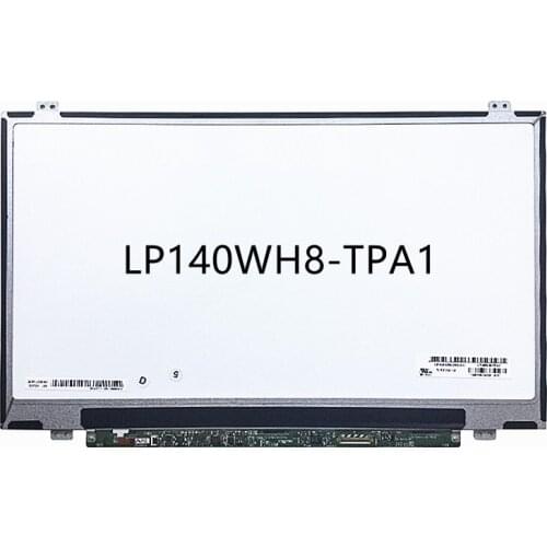 14.0" LCD screen for laptop CZ410 U430P M4450 E440 LP140WH8-TPA1 HB140WX1-401 NT140WHM-N31 LP140WH2 TPS1 matrix panel