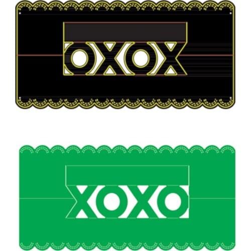 3D Pop UP XOXO Greeting Card For Family Friends Gift Card For DIY Scrapbooking Crafts Paper Cards Making 2021 New