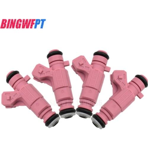4PCS Fuel Injectors Nozzle 0280156295 0 280 156 295 for Peugeot 206 For Citroen C3 1.4 8v Flex