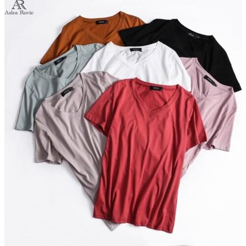 Женские хлопковые футболки Aslea Rovie China At AliExpress