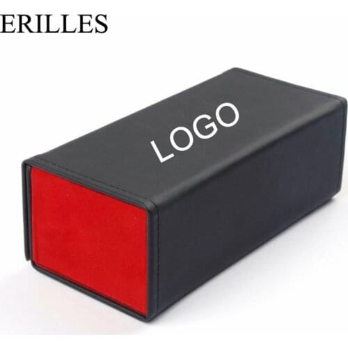 Customized Sunglasses Case Unisex Classic Fold-able Eyewear Protector Glasses Box Eyewear Eyeglasses Protector Container Support