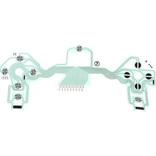 Conductive Film Controller Keyboard Flex Cable PCB JDS-001 JDS-011 Slim Circuit Board Replacement Buttons Tape for Sony PS4
