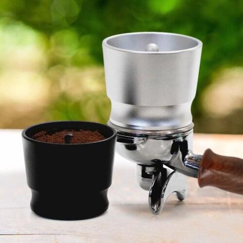 EK43 Grinder Aluminum Intelligent Dosing Ring for Brewing Bowl Coffee Powder for Espresso Barista Tool for 58MM Coffee Tamper
