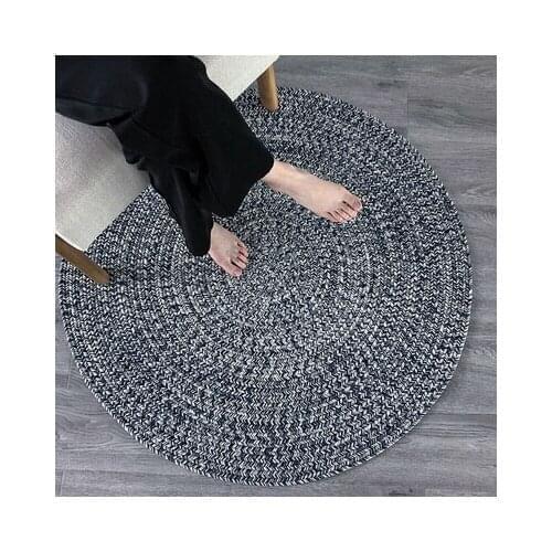 Handmade Round Carpet Chair Ground Can Be Swabbed Bedroom Sitting Room Thickened Skid Proof