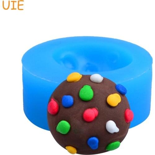 KYL032U Silicone Mold Candy Crush saga - Multicolor 20mm - Cake Decorating Polymer Clay, Soap Mould Food Safe