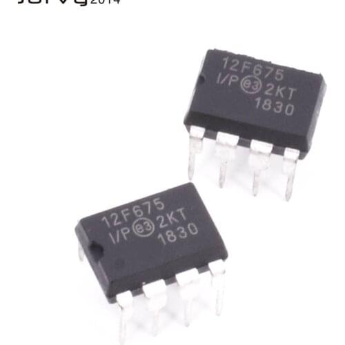 10 PCS c PIC12F675 12F675 DIP-8 Microcontroller CHIP IC