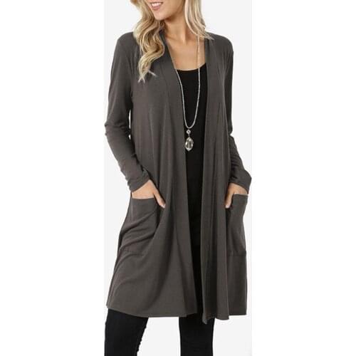 Fashion Women Capes Long Sleeve Solid Cardigan Autumn Casual Ponchos Coat Blouse Top Poncho Suéter Болеро Женское