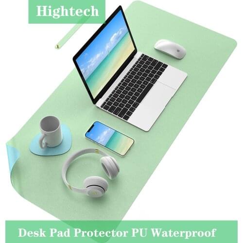 Desk Pad Protector PU Leather Desk Mat Large Mouse Pad Waterproof Desk Organizers Office Home Gaming Writing Smooth