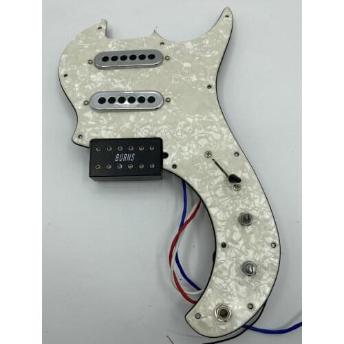 Burns pickups Original and new Burns London humbucker SSH with pickguard and wire