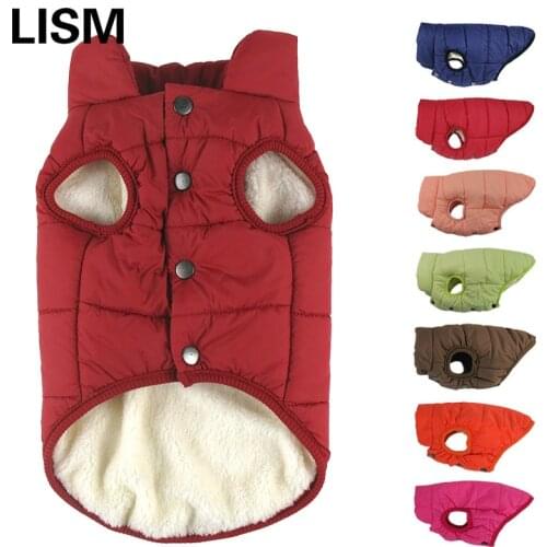 Dog down jacket vest dog clothes Dogs coat clothes for small dogs cat clothes Sweatshirt autumn winter Keep warm Pet Coat Casual
