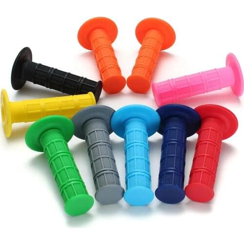 7/8 Inch 22mm Motorcycle Rubber Handlebar Grip Bicycle HandleBar Grip Handles Covers Bycicle Parts TPR Rubber