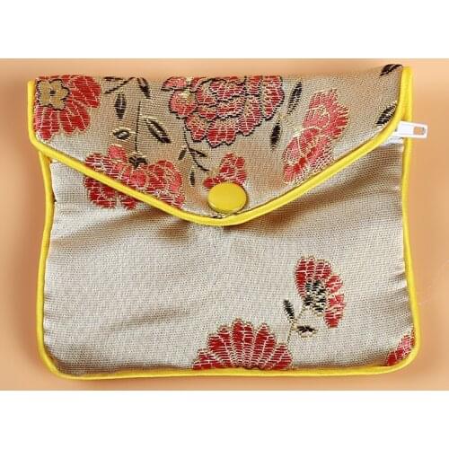 Storage Bags Silk Chinese Tradition Pouch Jewels Organizer Bags Christmas/Wedding Gift For Girls