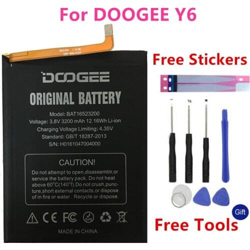 Аккумуляторы для телефонов DOOGEE Y6 VBNM China At AliExpress