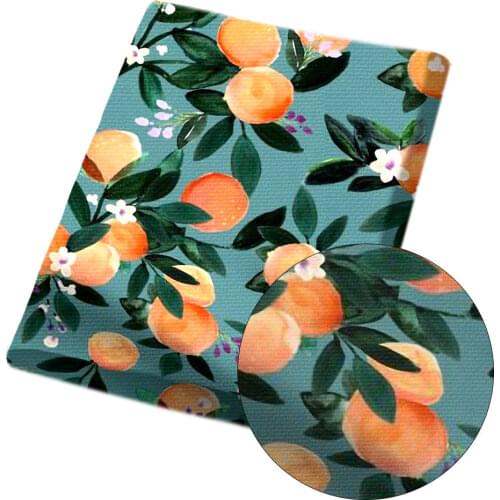 Xugar Printed Polyester Cotton Fabric For Women Dress 1pc 45*145cm Cloth Fabrics DIY Handmade Crafts Garment Sewing Accessories