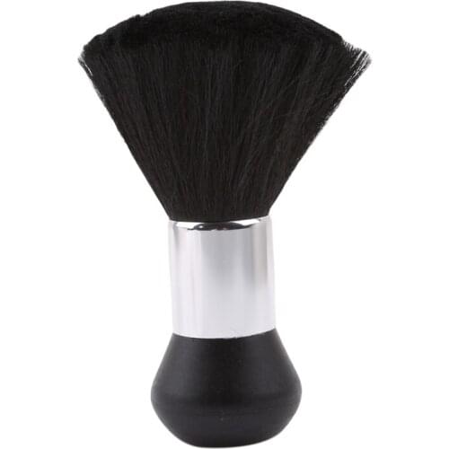 1PC Professional Soft Black Neck Face Duster Brushes Barber Hair Clean Hairbrush Salon Cutting Hairdressing Styling Makeup Tool