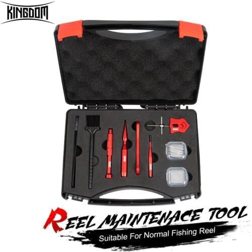 Kingdom Fishing Reel Repair Tools For Maintenance Fixing Kit Baitcasting Reel Use Functional 10 Types Lightweight Convenient