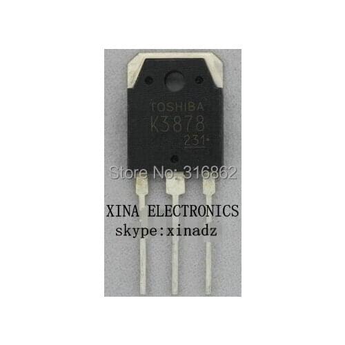 2SK3878 K3878 TO-3P MOS 9A 900V ROHS 10PCS/LOT Free Shipping Electronic Components kit