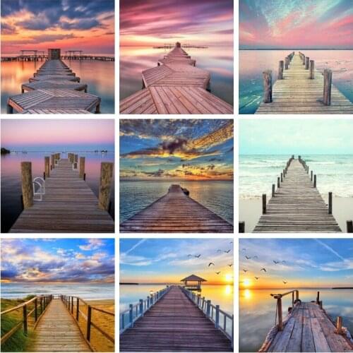 DIY Diamond Painting Full Square/Round Landscape Mountain Pictures Of Rhinestones Diamond Embroidery Sale Lake Cross Stitch Art