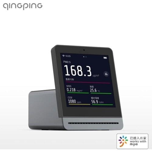 Clear Grass Air Detector 3.1" Retina Touch IPS Screen Mobile Touch Operation Indoor Outdoor Air Detector