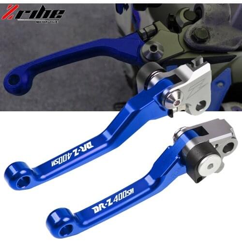For Suzuki DRZ400SM DRZ400S DRZ 400 SM 2000-2017 2014 Motorcycle CNC Dirt Bike FLEX Pivot Brake Clutch levers DR250R 1997-2000