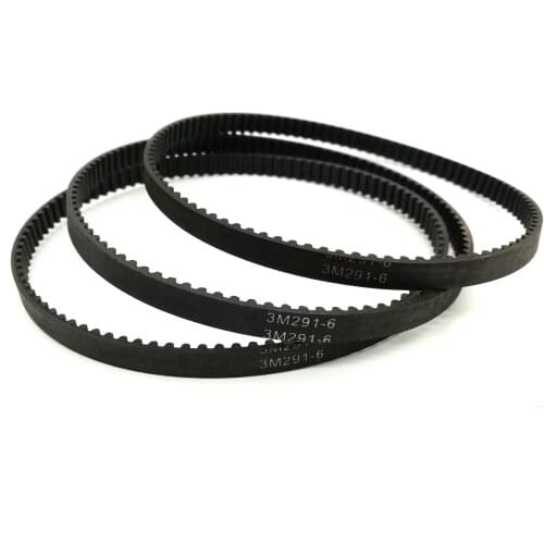 HTD 3M, Timing Belt, Closed-loop, 291mm length, 97 teeth, 6mm width