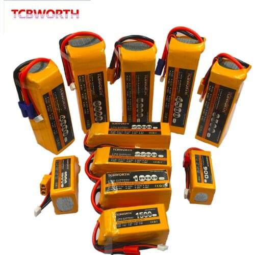 6S RC Quadrotor LiPo Battery 22.2V 1300mAh 2600mAh3500mAh 4200mAh 5200mAh6000mAh 25C35C For RC Airplane Drone Helicopter 6S LiPo