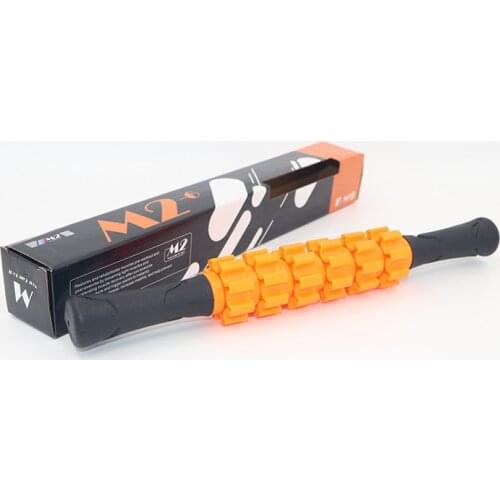 M2-6 Gear Muscle Message Stick Yoga Roller Body Massager for Relieving Relaxtion Gym Tool