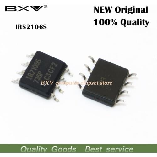 5PCS IR2106S SOP8 IR2106 SOP new original free shipping