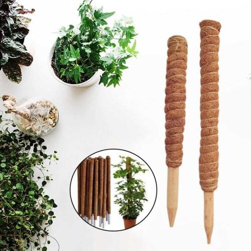 Plants Climbing Stick Creeper Trelli Frame Support Coir Totem Pole Outdoor Maintain Moisture Office Extension Home Indoor Garde