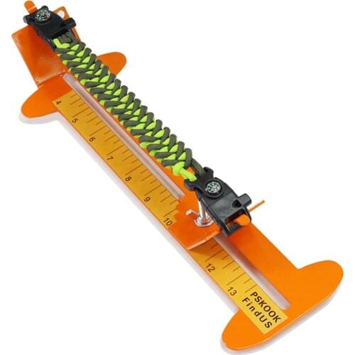 Monkey Fist Jig and Paracord Jig Bracelet Maker Paracord Tool Kit Adjustable Metal Weaving DIY Craft Maker 4" to 13" 2020 New