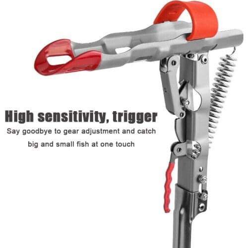 Foldable Fishing Rods Holders Spring Automatic Full Stainless Steel Fishing Bracket Rod Holder Fish Tackle