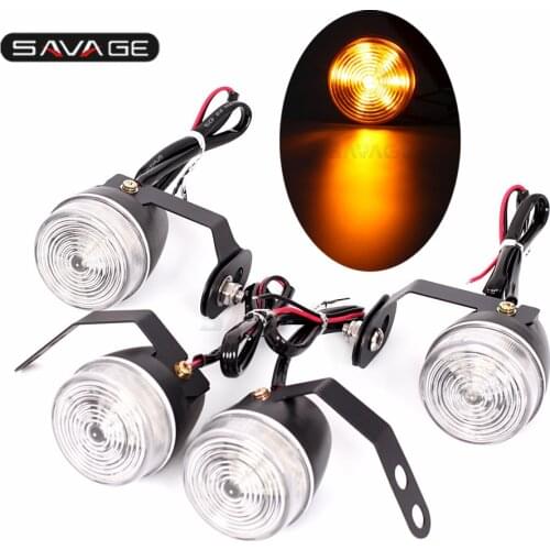 LED Turn Signals For SUZUKI DRZ 400 SM DRZ 400E 400S 2005-2020 Front Rear Flasher Motorcycle Indicator Light Blinker DRZ400SM