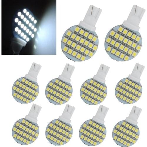 T10 921 194 24-3528 SMD LED Bulb lamp Super Bright White DC 12V Pack of 10