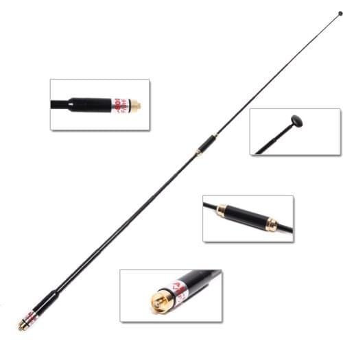 Harvest AL-800 Dual Band 144/430MHz SMA-Female Telescopic Antenna AL800 for WOUXUN TYT HYT BAOFENG BF-888S UV-5R Radio