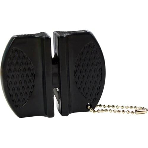 Creative Portable Pocket Kitchen Tungsten Ceramic Steel Knife Sharpener Camp Sharpening Kitchen accesseries Random Color