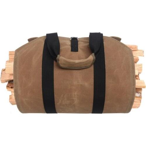 Outdoor Picnic Portable Multifunctional Firewood Logging Storage Bag for Household Outdoor picnic camping hiking BBQ