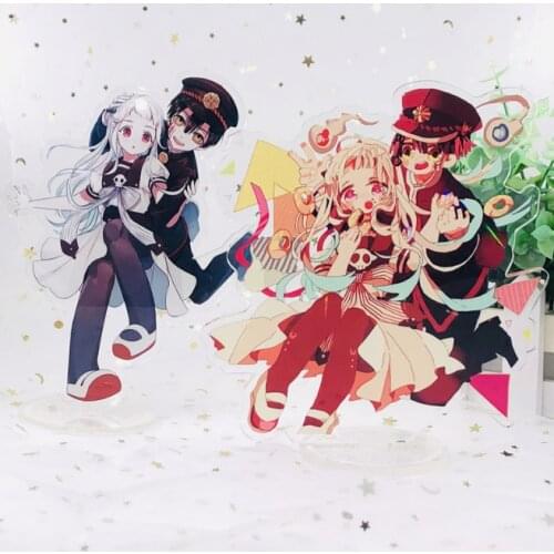 Toilet Bound Jibaku Shounen Hanako Kun Minamoto Anime Acrylic Stand Figure Desktop Decoration Collection Model Toy Cosplay Doll