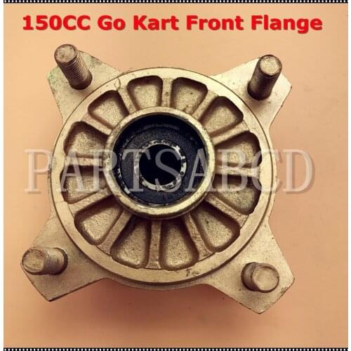 150CC 250CC ATV Go Kart Golden Front Wheel Flange Hub For Hammerhead Shineray GT150 150CC Buggy Parts
