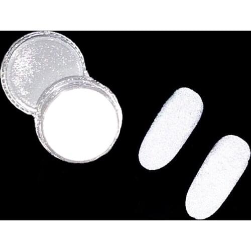 1pc Nail Glitter Sparkly Luminous Pigment 3ml/pc Grey Reflective Bundy Glow-in-the-dark Pigment Nail Tip Art Glitter Pigment 1pc