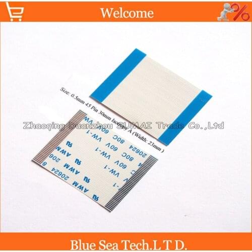 45 Pin FFC/FPC Flexible Flat Cable 0.5mm pitch 45Pin 30mm Isotropy(A) or Anisotropy(B) cable,20624,80C 60V VW-1