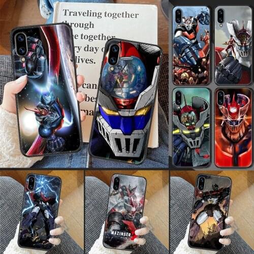Anime mazinger z Phone case For Huawei Honor 6 7 8 9 10 10i 20 A C X Lite Pro Play black trend back silicone waterproof fashion